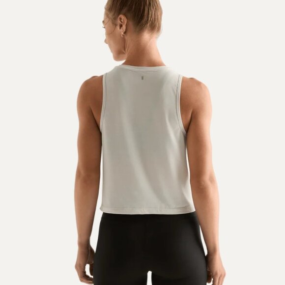 No Bull Womens Muscle Tank Top Crop Gray ** Large ** NEW!! - Picture 4 of 10